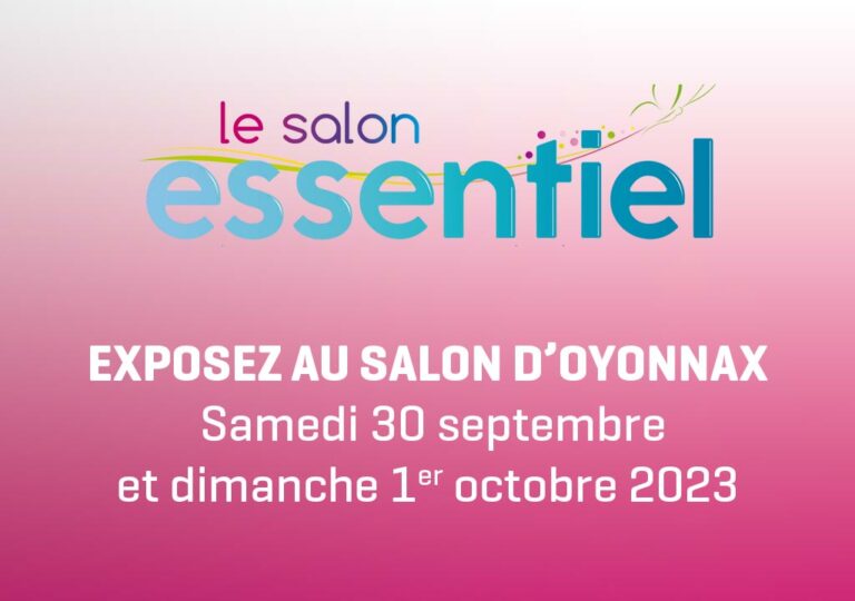 Exposez au salon Essentiel Bien-être et art de vivre